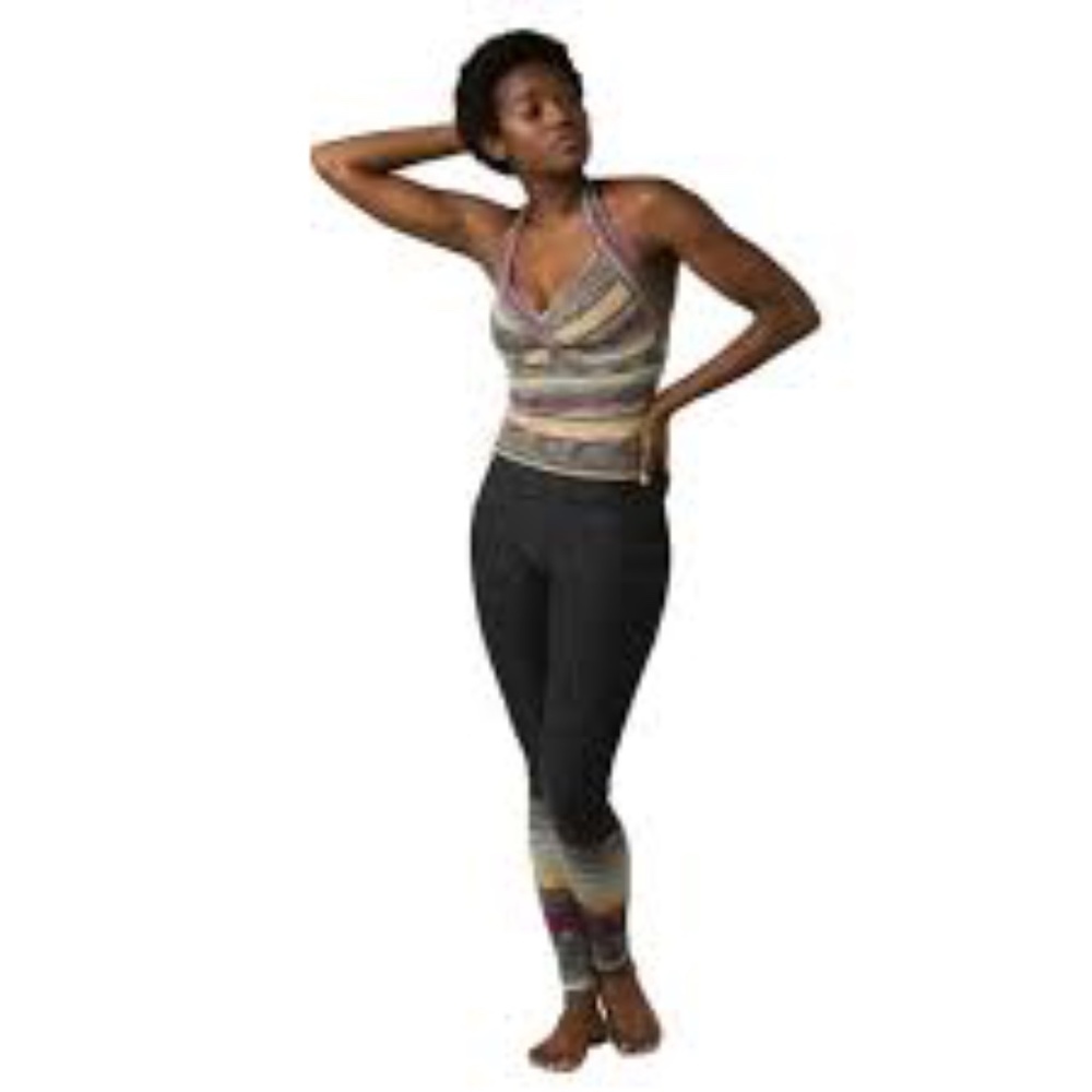 Prana Multicolor Striped Leggings